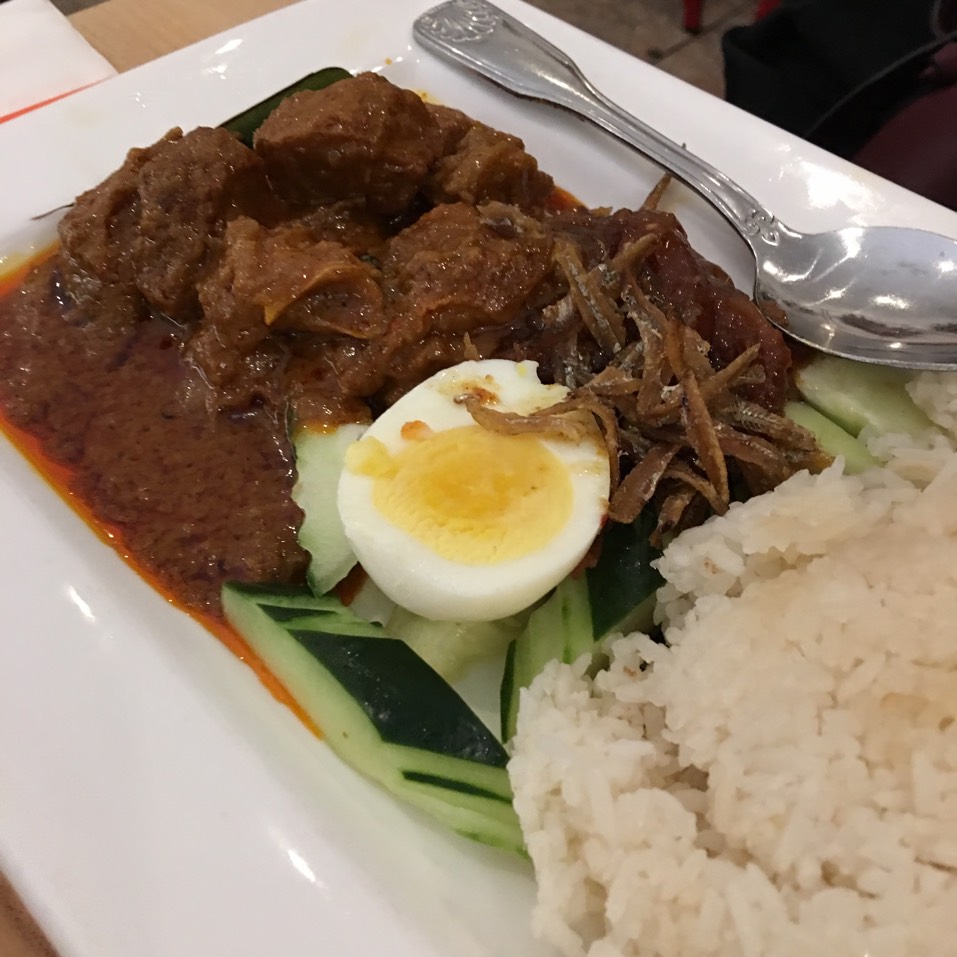 Nasi Lemak at Wok Wok Southeast Asian Kitchen 勇記 on #foodmento http://foodmento.com/place/10670