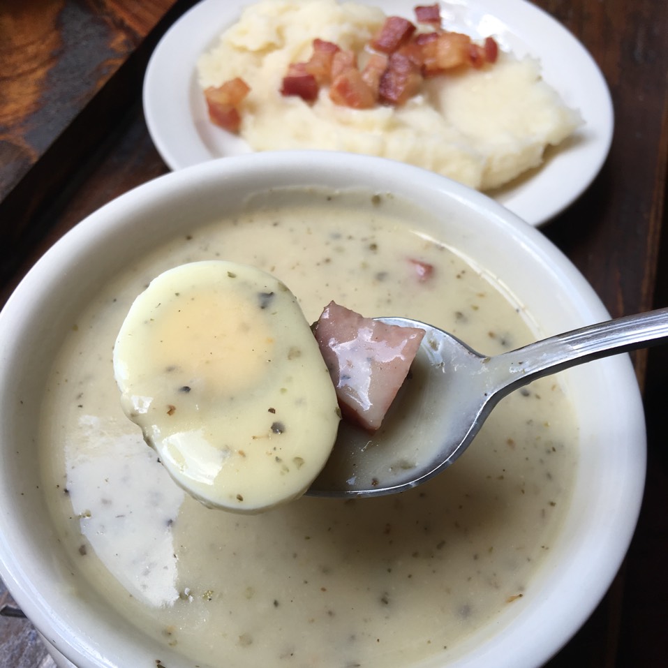 White Borscht Soup from Karczma on #foodmento http://foodmento.com/dish/40126