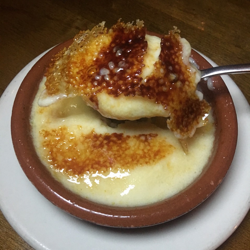 Crema Catalina (Spanish Creme Brulee) from Las Ramblas Bar de Tapas on #foodmento http://foodmento.com/dish/40356