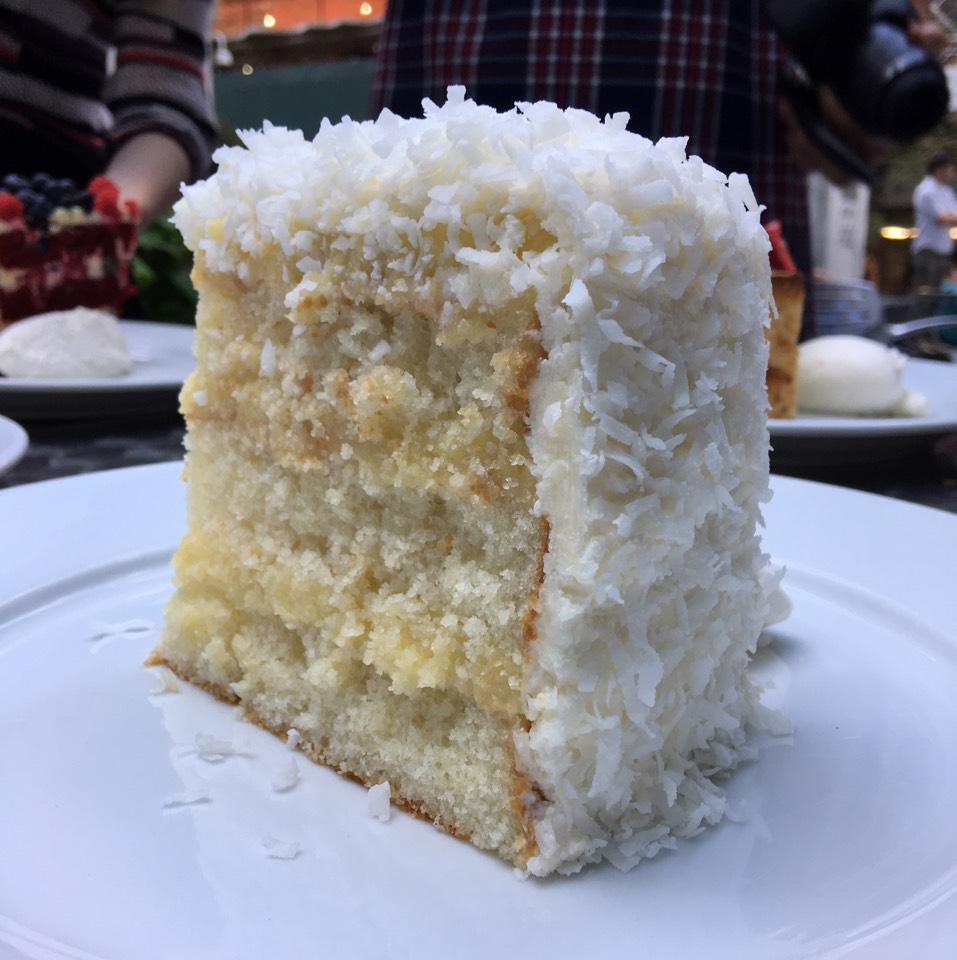Triple Layer Coconut Cake at Brooklyn Diner on #foodmento http://foodmento.com/place/10834
