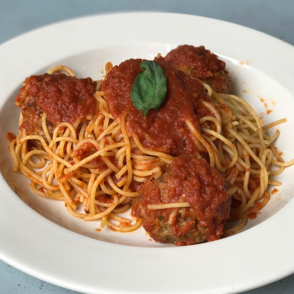 Spaghetti & Meatballs from Patrizia's of Manhattan on #foodmento http://foodmento.com/dish/41163