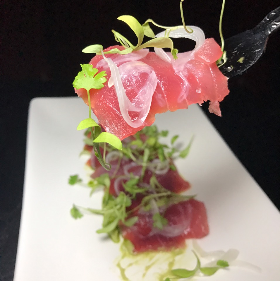 Yellowfin Tuna Crudo from The Anthony on #foodmento http://foodmento.com/dish/41439