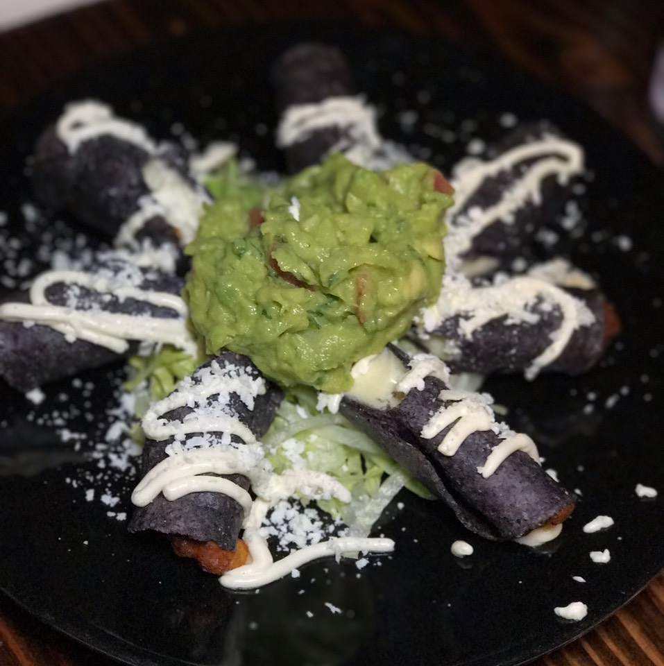 Flautas De Queso (Rolled & Fried Tortillas Stuffed With Cheese) at El Atoradero Brooklyn on #foodmento http://foodmento.com/place/10967