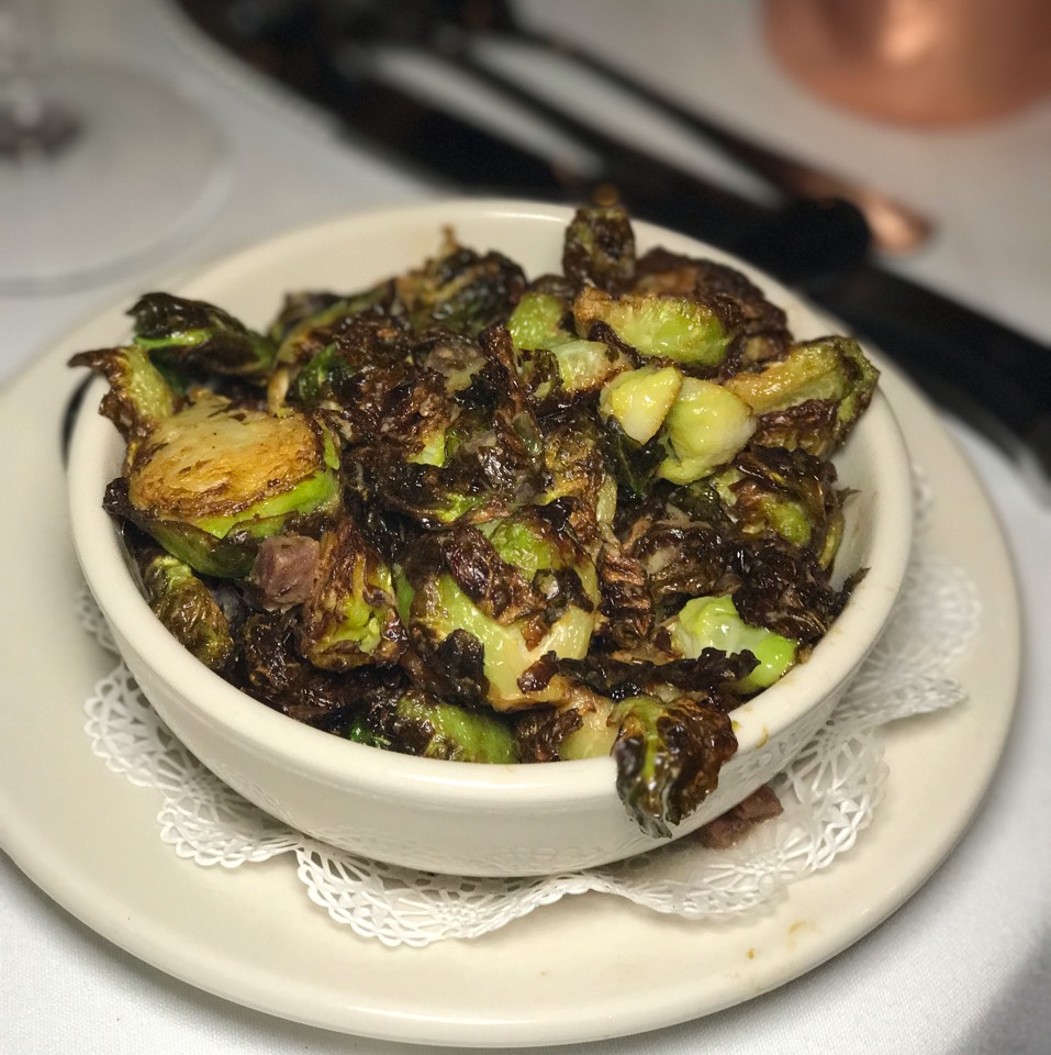 Roasted Brussels Sprouts  from Bob's Steak & Chop House on #foodmento http://foodmento.com/dish/41564