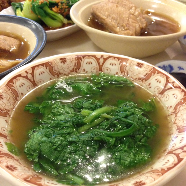 Tang-O (Vegetable Soup at Ng Ah Sio Bak Kut Teh 黄亚细肉骨茶 (CLOSED) on #foodmento http://foodmento.com/place/1098