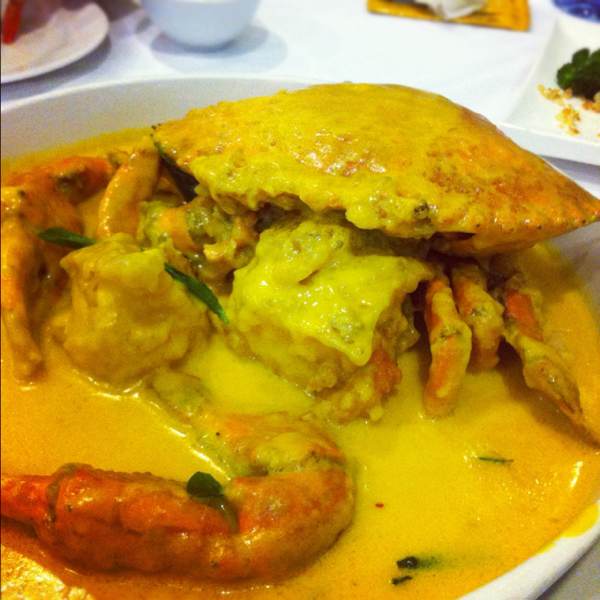 Crab in Golden Sauce (Pumpkin) at Chin Huat Live Seafood Restaurant 镇发活海鲜 on #foodmento http://foodmento.com/place/109
