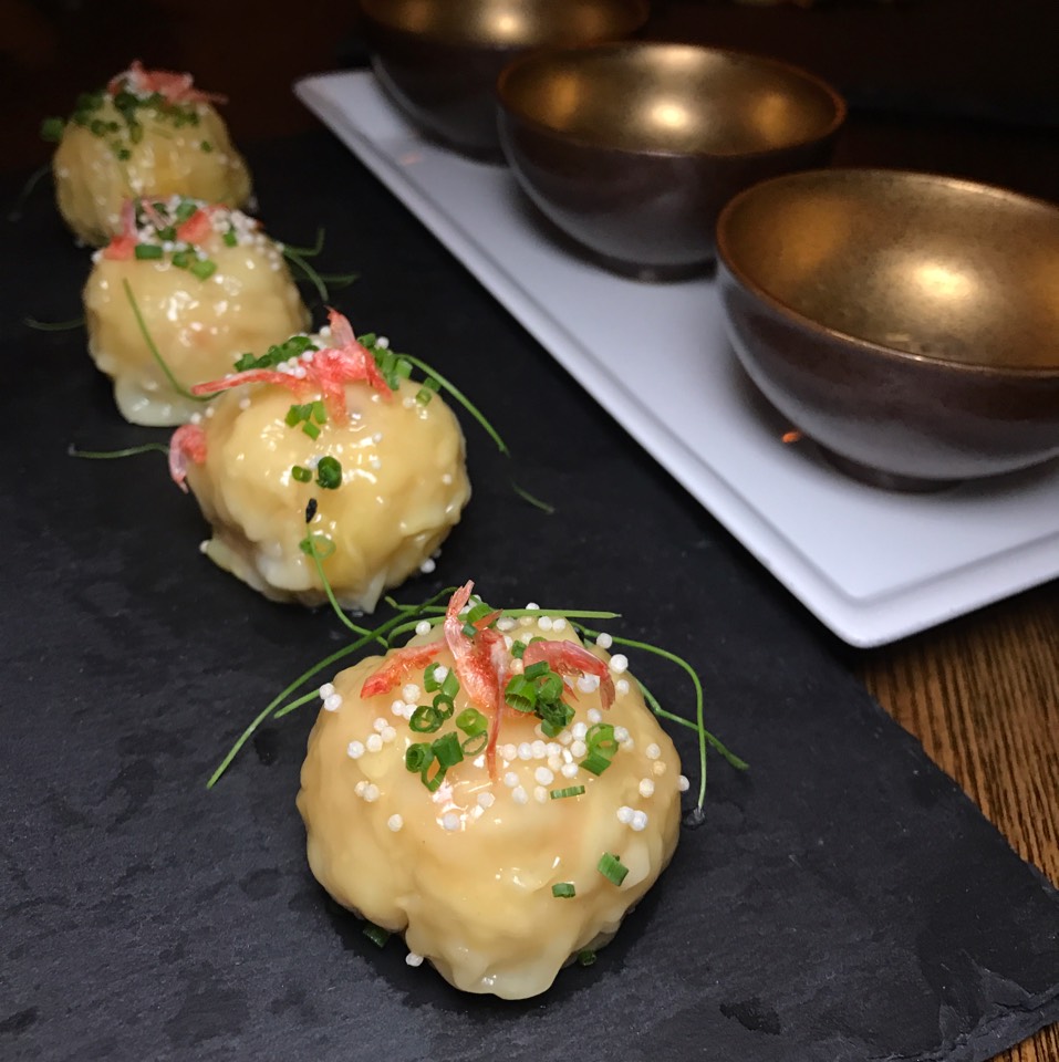 Roki Steamed Shrimp Gyoza at ROKI Le Izakaya (CLOSED) on #foodmento http://foodmento.com/place/11087