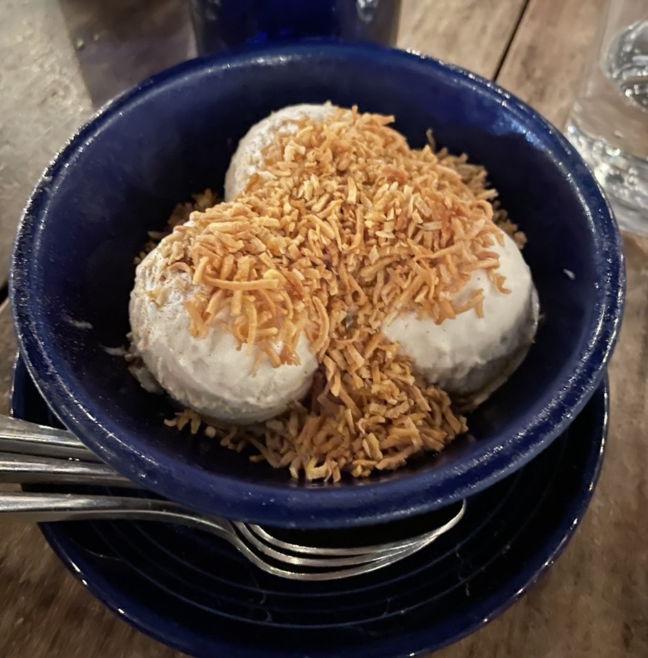 Toasted Coconut Sorbet $13 at Cassia on #foodmento http://foodmento.com/place/11121