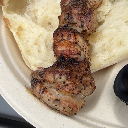 Pork Belly Kebab @iii_mas_bbq $17 from Smorgasburg Los Angeles on #foodmento http://foodmento.com/dish/56679