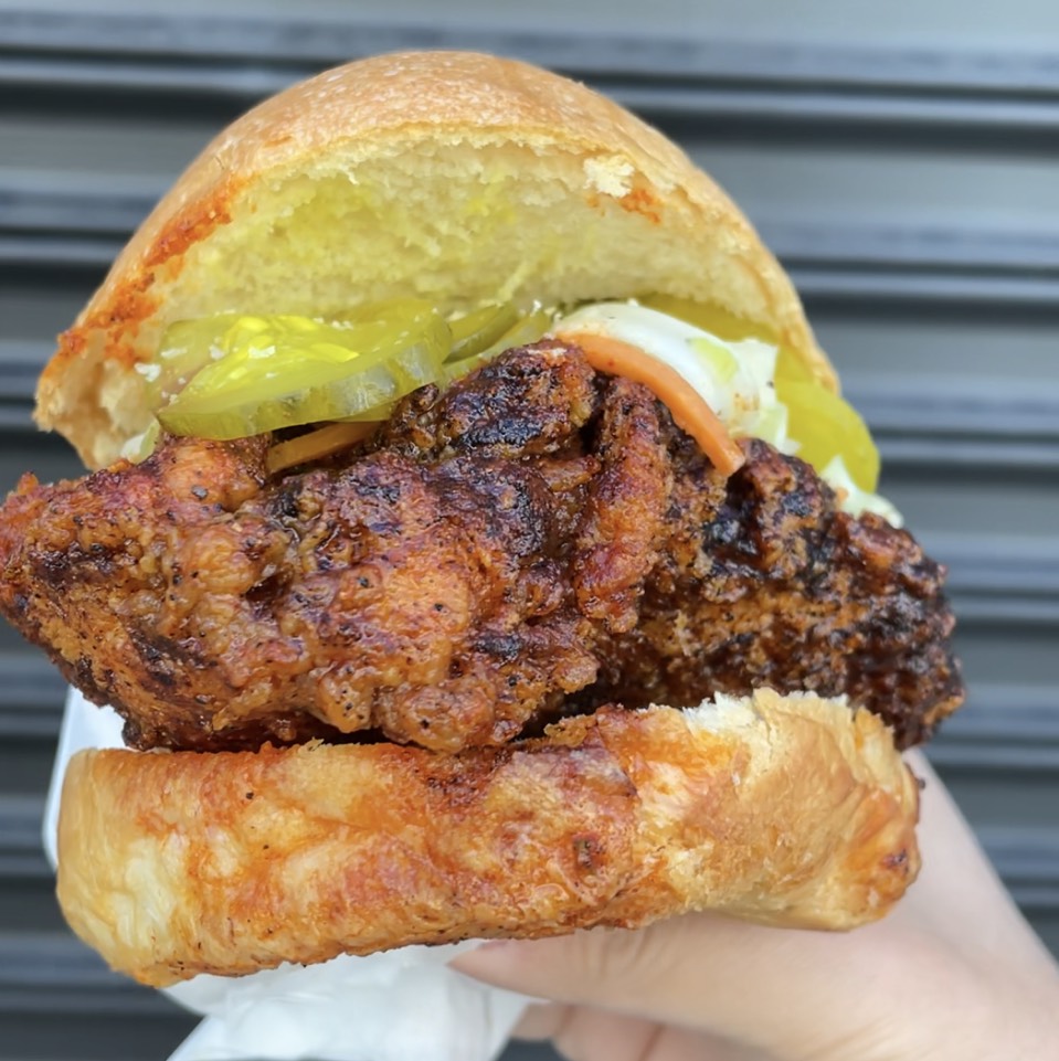Nashville Hot Fried Chicken Sandwich on #foodmento http://foodmento.com/dish/51185