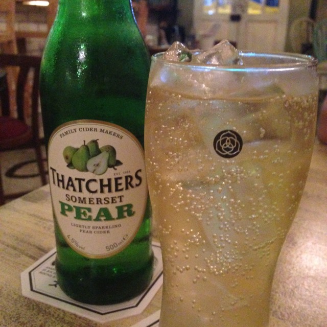 Thatchers Pear Cider at Morsels on #foodmento http://foodmento.com/place/1115
