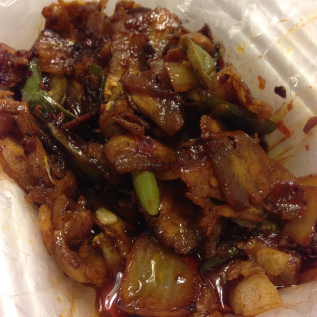 Double-Fried Slice Pork at 北京能人聚 (Beijing Nenrenju) CLOSED on #foodmento http://foodmento.com/place/1124