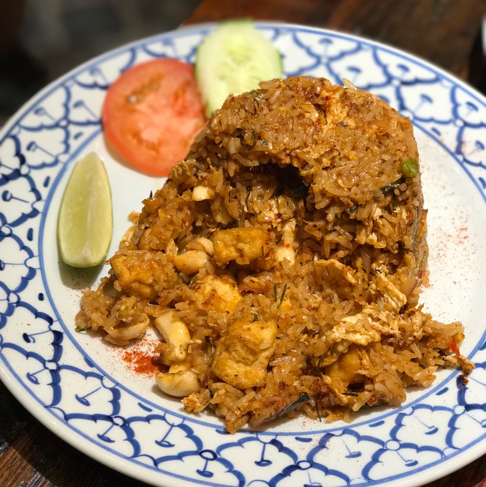 Tom Yum Fried Rice at Thai Villa on #foodmento http://foodmento.com/place/11285