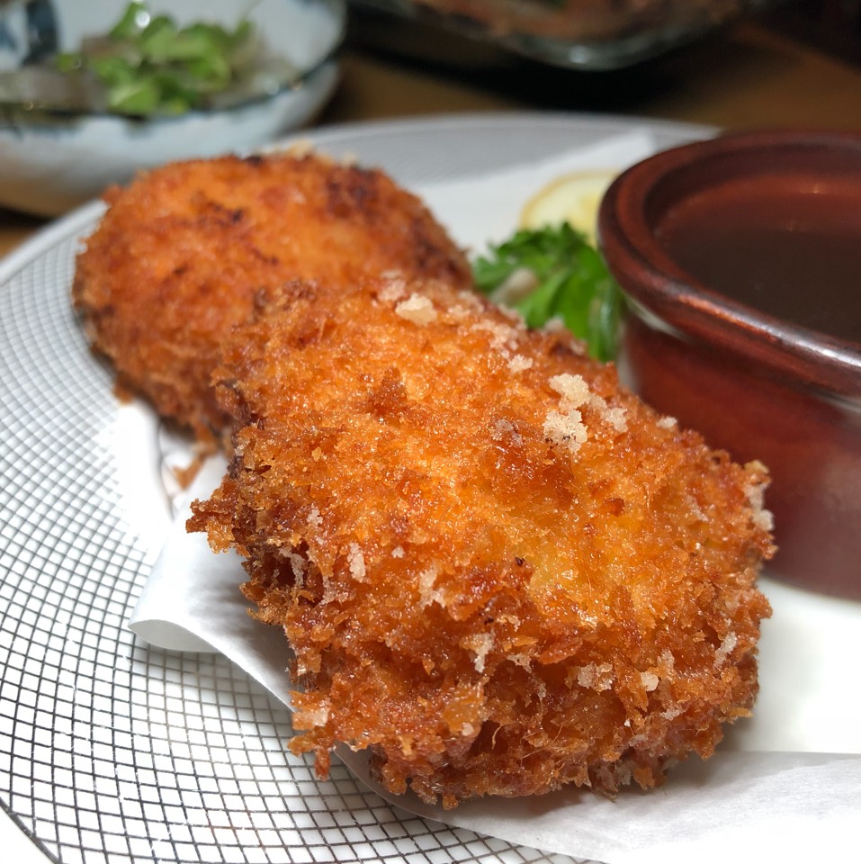 Satoimo Tororo Potato Croquette from Donburiya on #foodmento http://foodmento.com/dish/45332