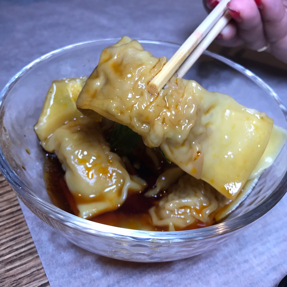 Pork Chao Shou (Hometown Style Wonton) at Little Tong Noodle Shop on #foodmento http://foodmento.com/place/11293