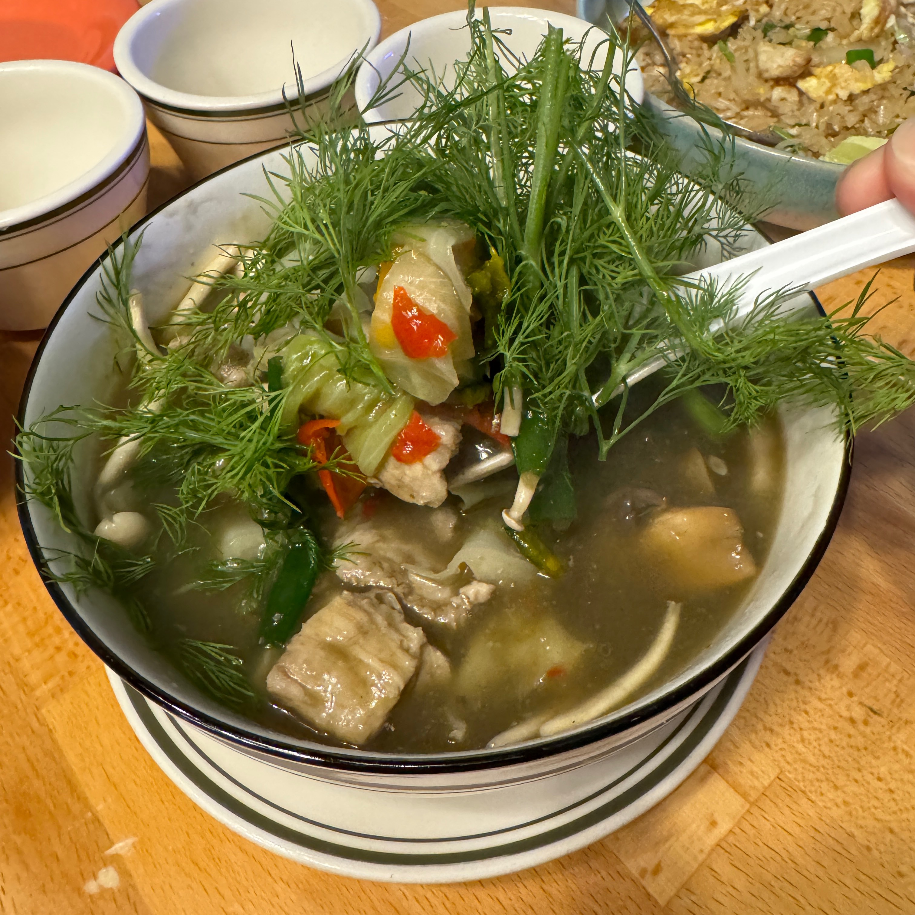 Dill Soup $16 from Hug Esan NYC on #foodmento http://foodmento.com/dish/43536