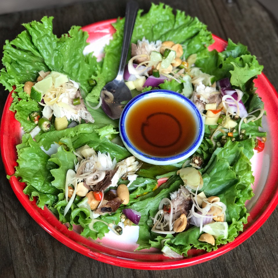 Maeng Pla (Mixed Thai Herbs, Fish) at Khao Nom on #foodmento http://foodmento.com/place/11389