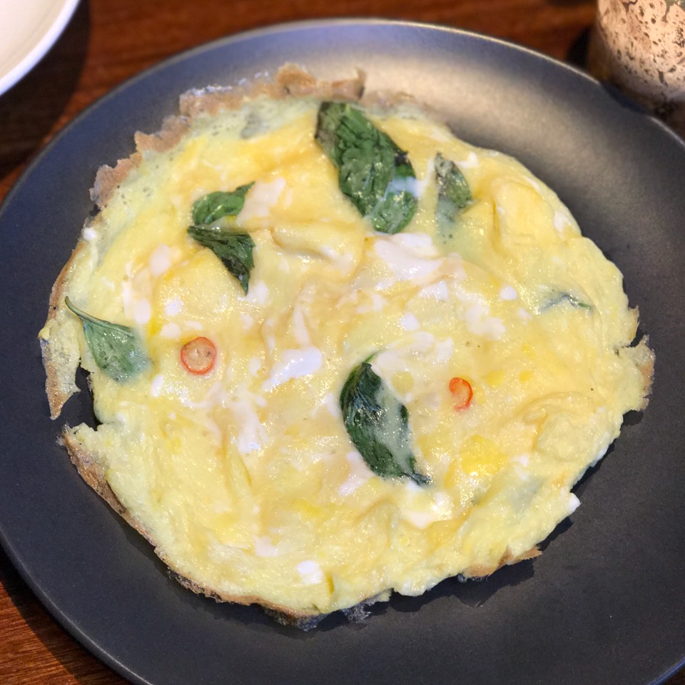 Khai Jiaw Horapa (Thai Basil Scrambled Egg) from Thaimee at McCarren (CLOSED) on #foodmento http://foodmento.com/dish/43840