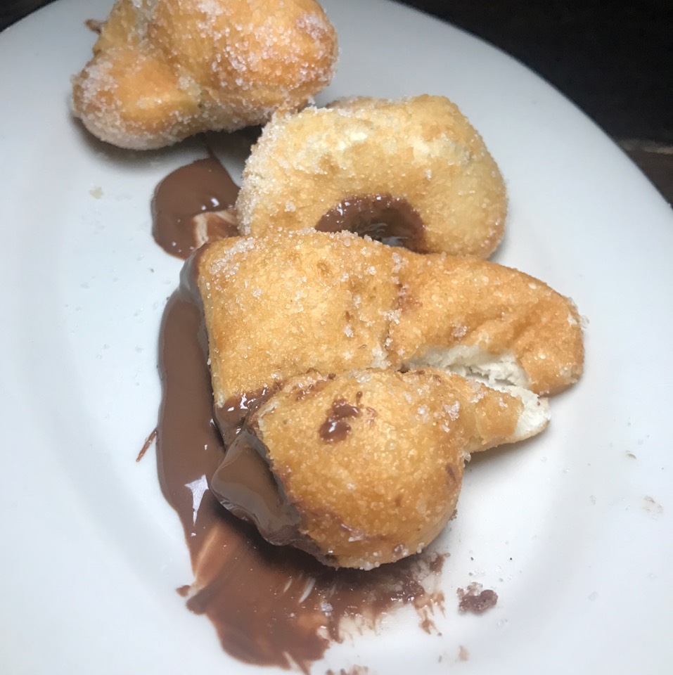 Zeppole Alla Nutella (Fried Dough) from Luzzo's BK on #foodmento http://foodmento.com/dish/43986