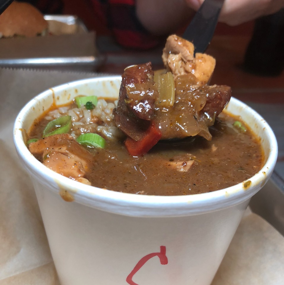 Chicken And Andouille Gumbo at The Gumbo Bros on #foodmento http://foodmento.com/place/11525