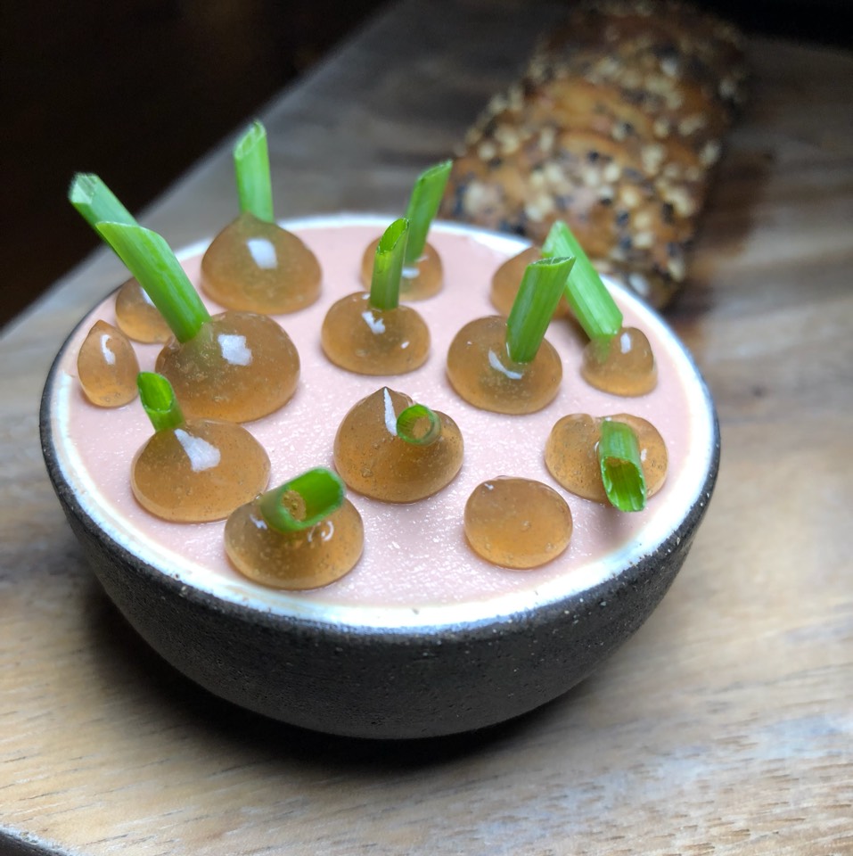 Chicken Liver Mousse at Senia on #foodmento http://foodmento.com/place/11577