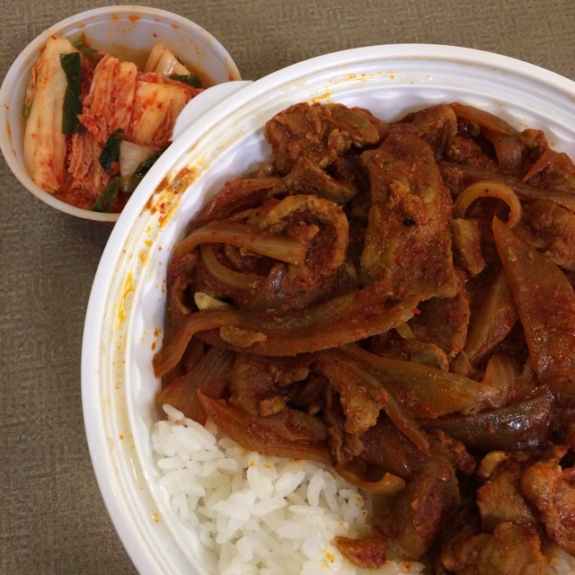 Spicy Pork With Rice at Woorijip on #foodmento http://foodmento.com/place/1171
