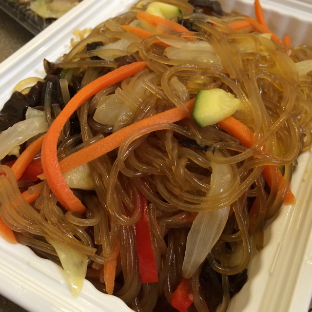 Clear Noodle With Vegetables (Japchae) at Woorijip on #foodmento http://foodmento.com/place/1171