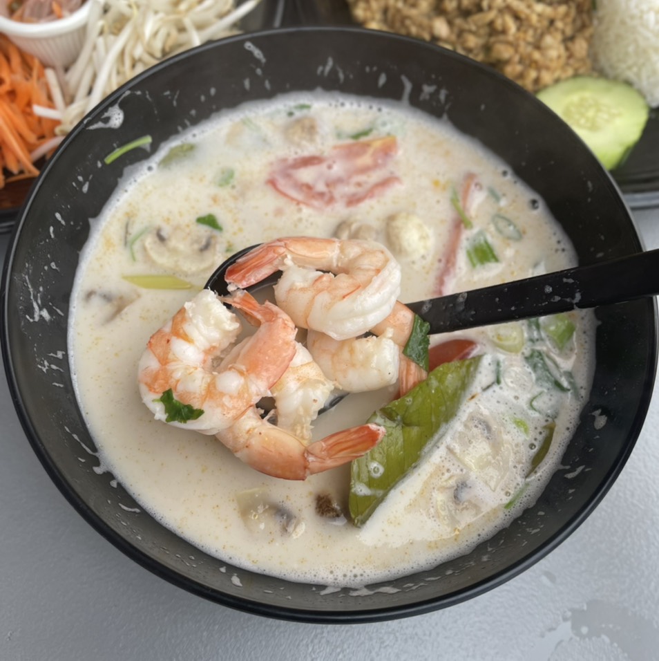 Tom Kha Soup With Shrimp $16 at Luv2eat Thai Bistro on #foodmento http://foodmento.com/place/11792