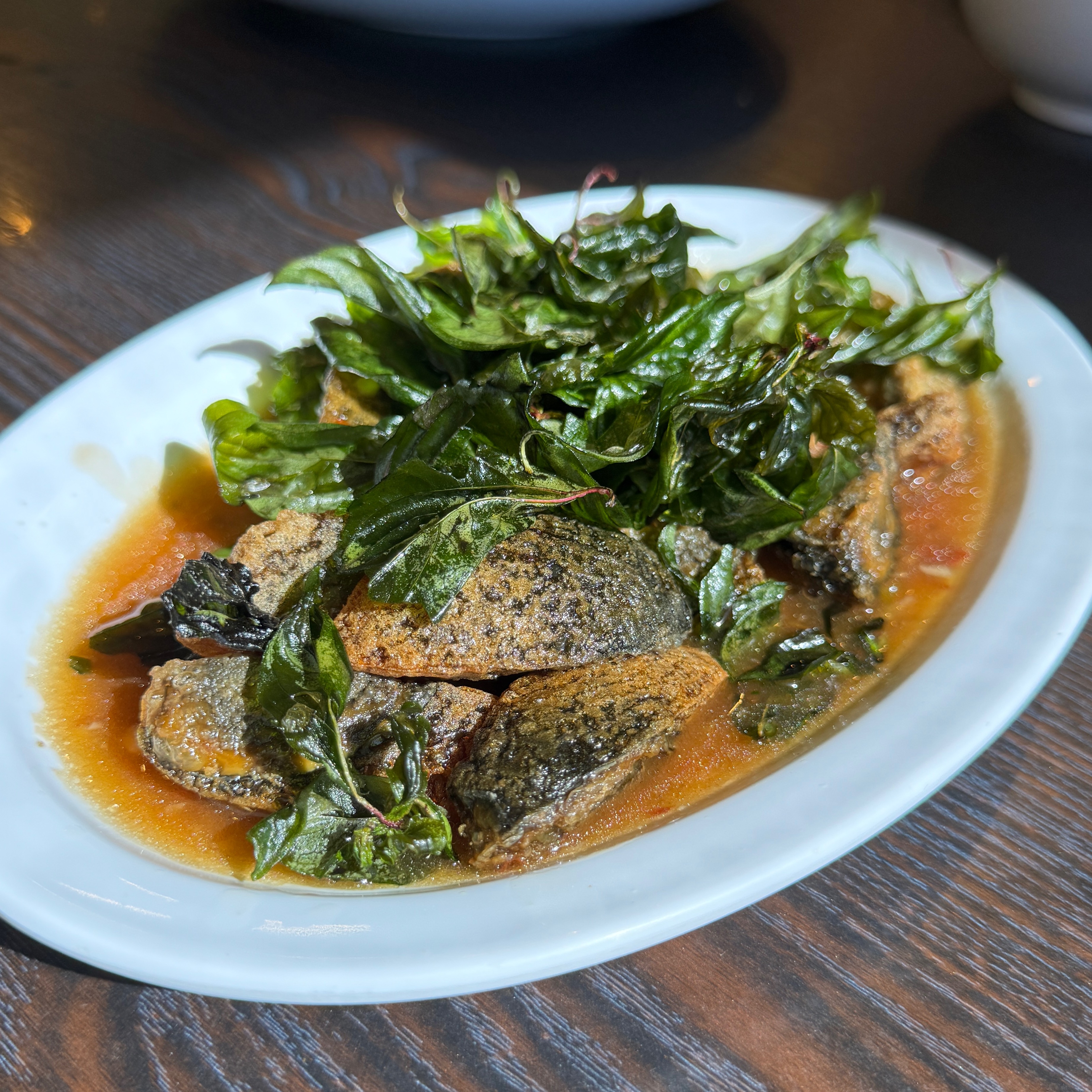 Black Egg & Basil $14 at Ruen Pair Thai Restaurant on #foodmento http://foodmento.com/place/11794