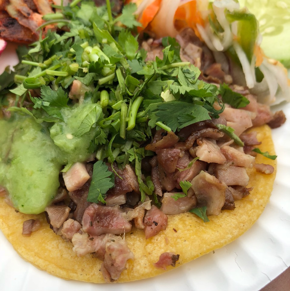 Buche (Pork Stomach) Taco from Tacos La Guera on #foodmento http://foodmento.com/dish/45492