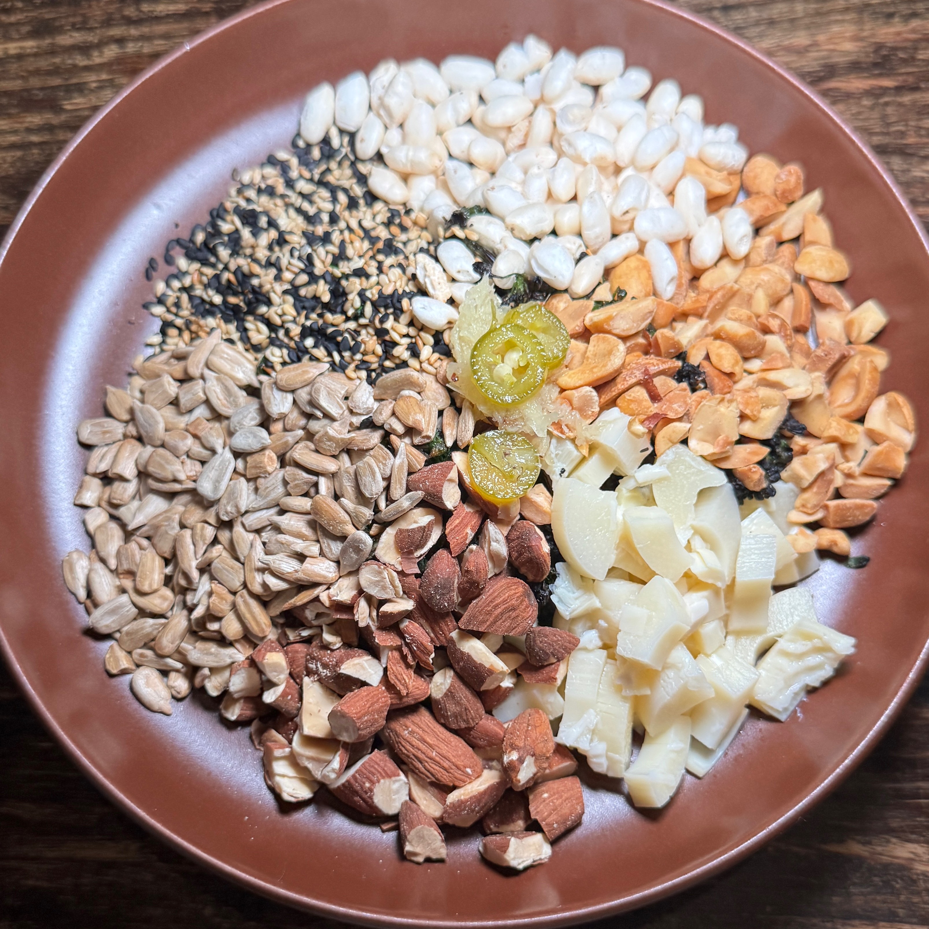 Sprouted broccoli, pickled ginger, h.o.p., seeds, nuts. $18 at Here's Looking at You (CLOSED) on #foodmento http://foodmento.com/place/12019