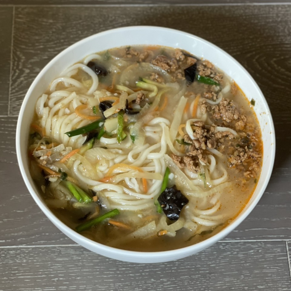 Kalguksu (Chicken Noodle Soup) $18 on #foodmento http://foodmento.com/dish/46410