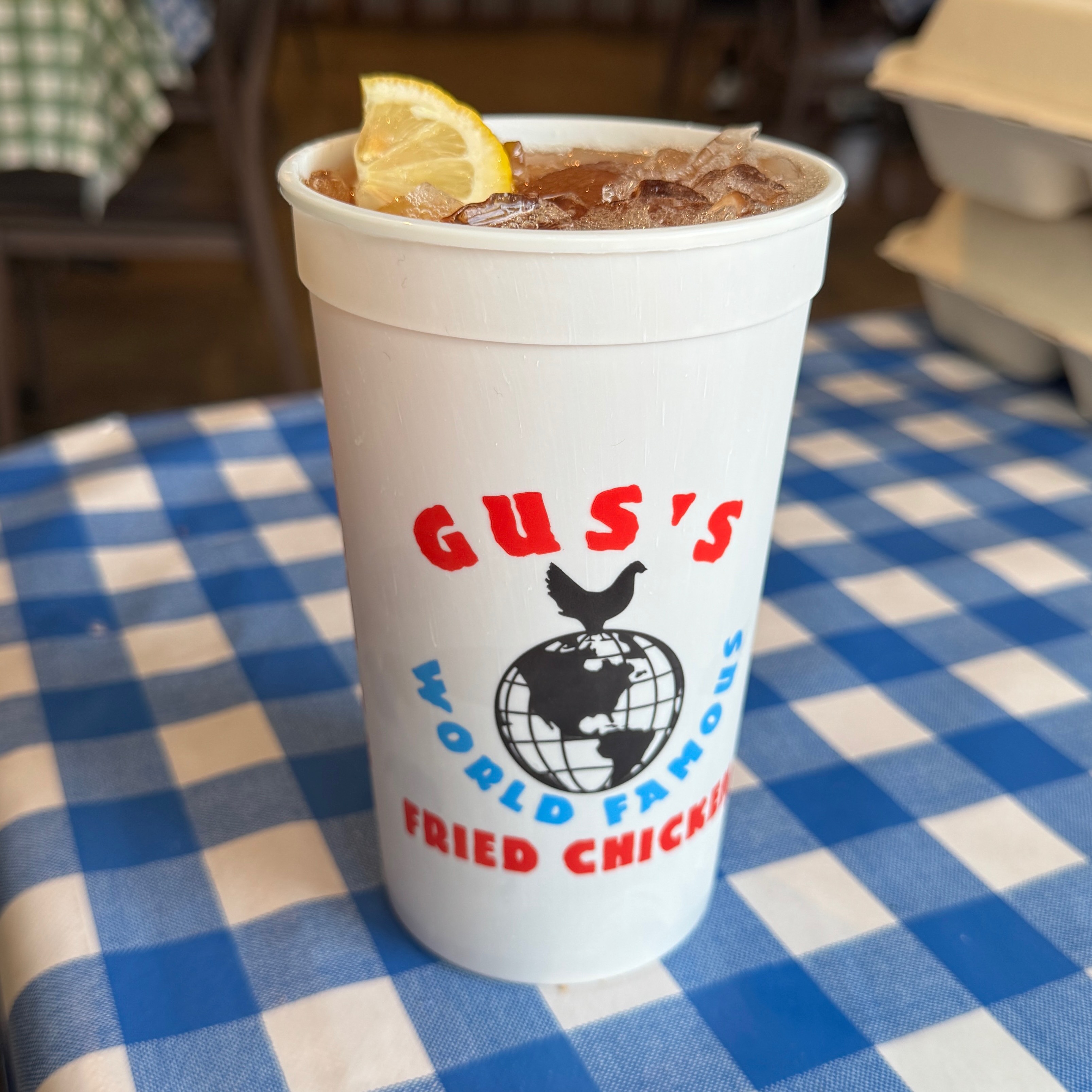 Iced Tea $3 at Gus's World Famous Fried Chicken on #foodmento http://foodmento.com/place/12045
