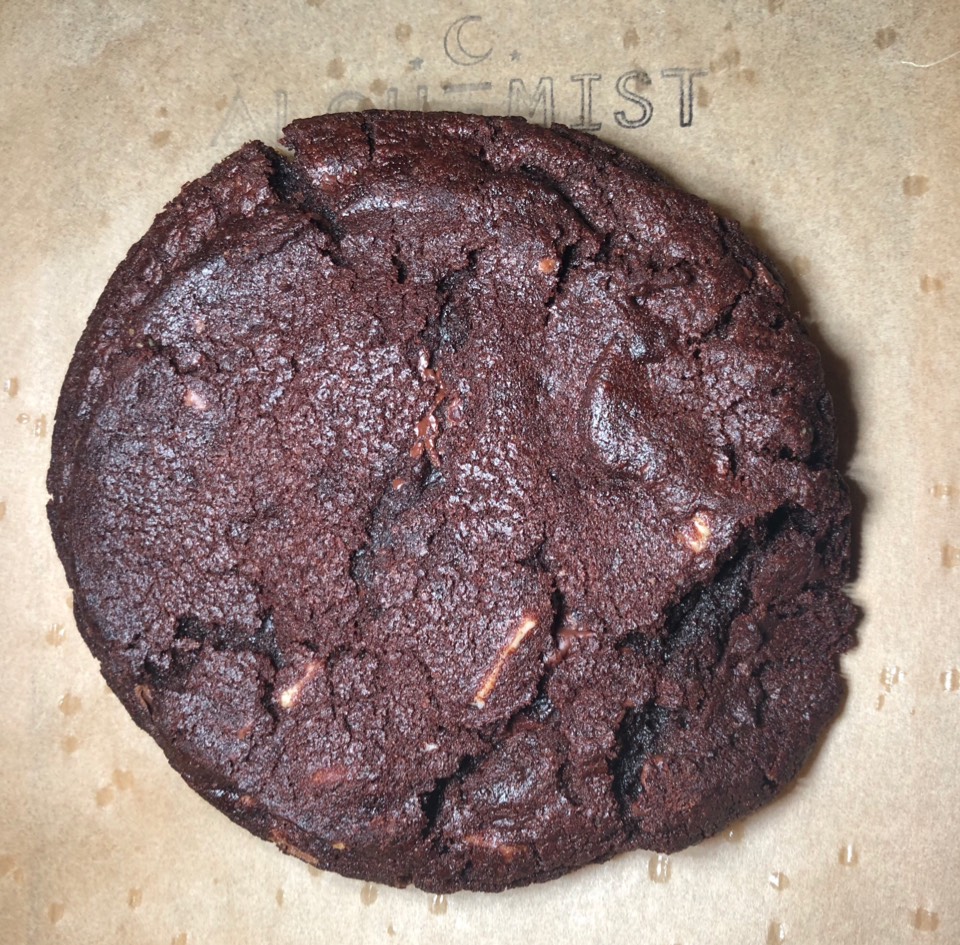 Double Chocolate Chunk Cookie at Alchemist Coffee Project on #foodmento http://foodmento.com/place/12076