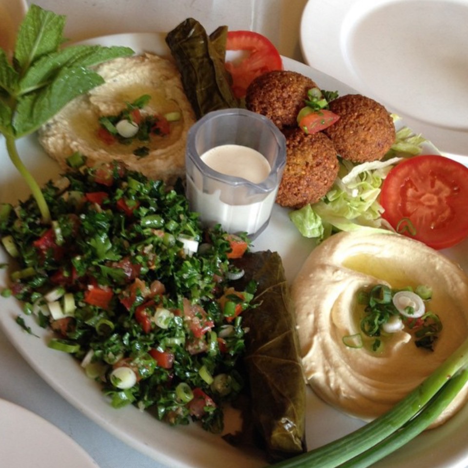 Mezze Plate from Marouch on #foodmento http://foodmento.com/dish/47311