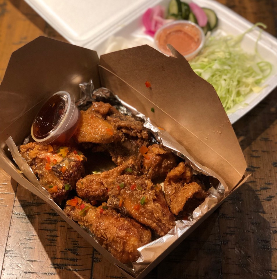8 Piece Fried Chicken (Honey Butter) at Chef Kang Food Rehab (CLOSED) on #foodmento http://foodmento.com/place/12130