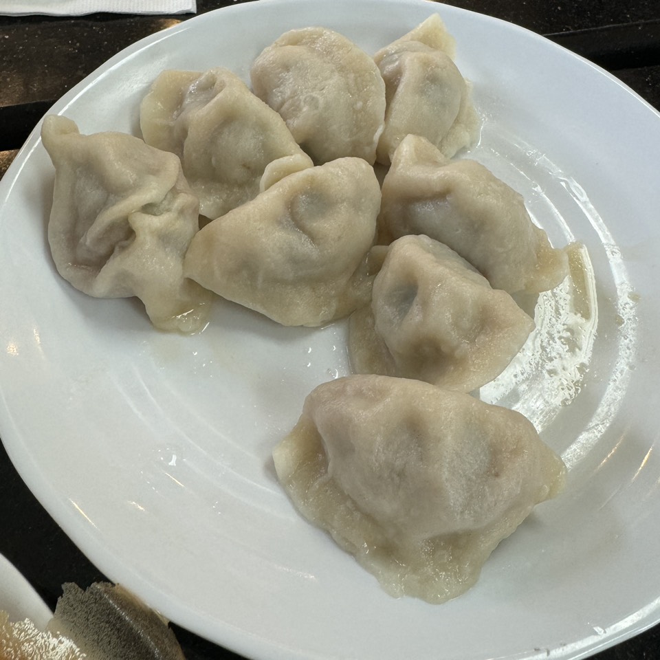 Leek & Pork Boiled Dumpling $12 from Beijing Pie House (CLOSED) on #foodmento http://foodmento.com/dish/57167