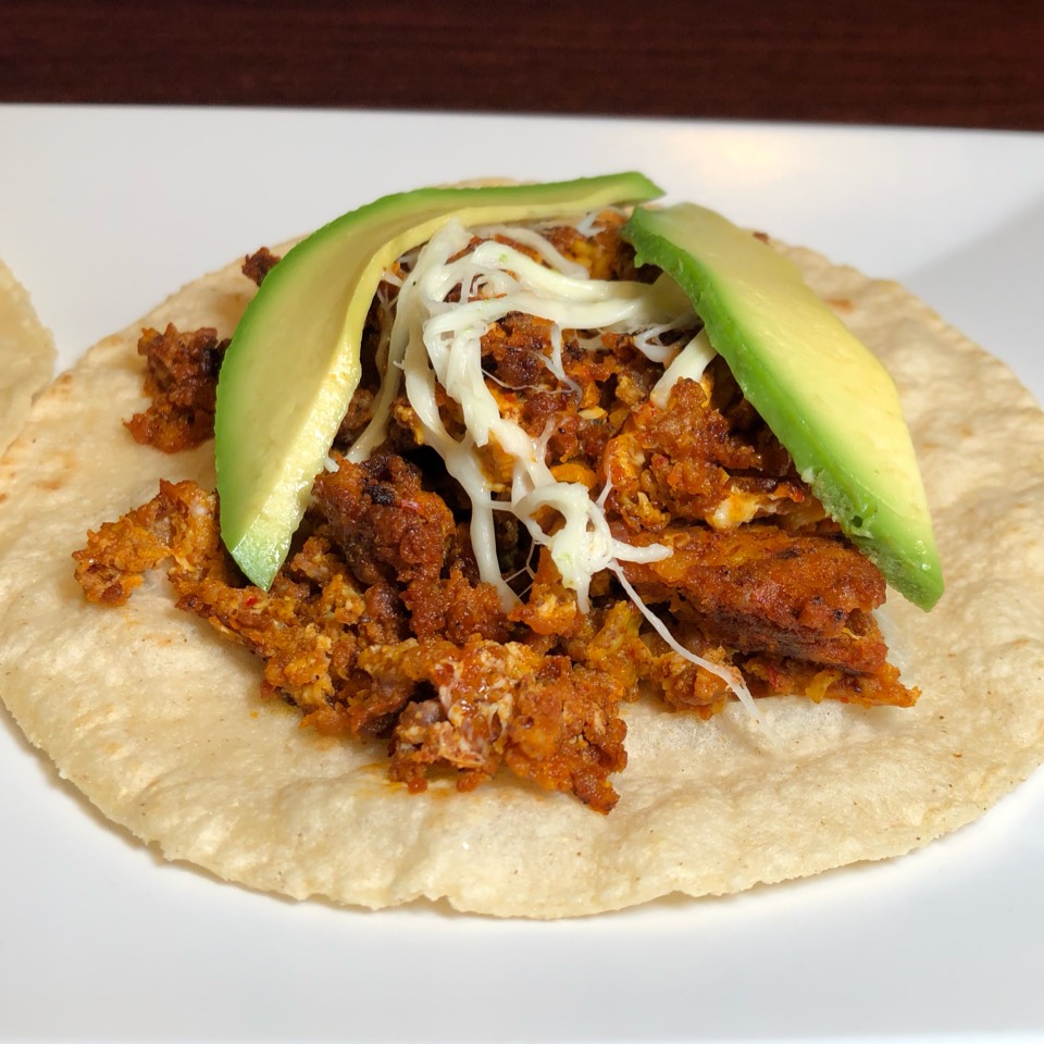 Chorizo & Egg Taco at Tlayuda L.A. Mexican Restaurant on #foodmento http://foodmento.com/place/12175