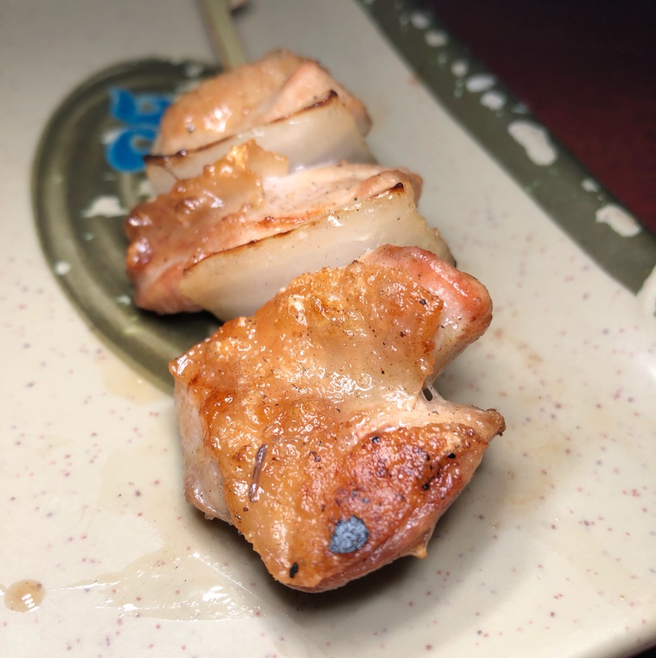 Chicken Oyster Yakitori at Shin-Sen-Gumi Yakitori on #foodmento http://foodmento.com/place/12282