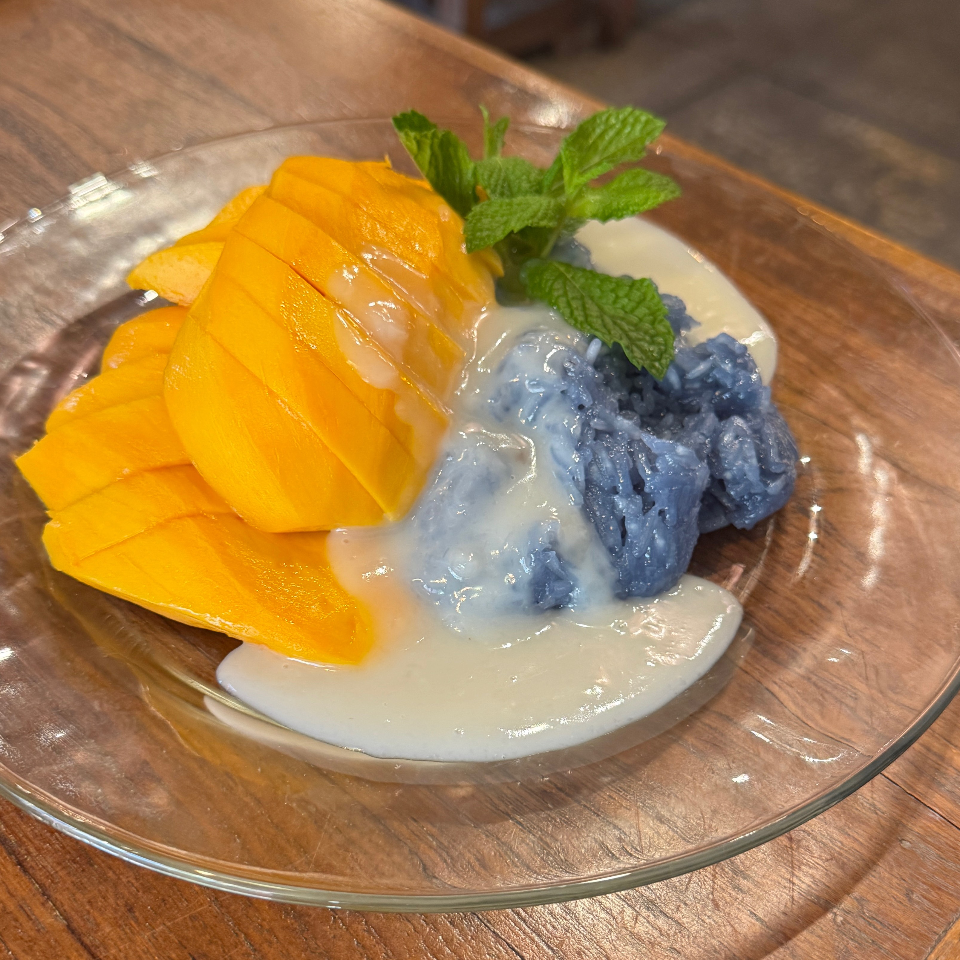 Mango Sticky Rice $14 at Noree Thai on Beverly by Chef Fern & Chef Pla on #foodmento http://foodmento.com/place/12293