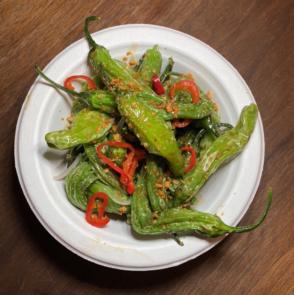 Adobo Shishito Peppers from Sari Sari Store LA (CLOSED) on #foodmento http://foodmento.com/dish/49253