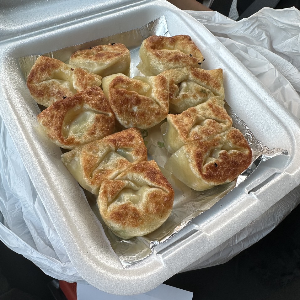 Pan Fried Fish Wontons $14 at Long Xing Ji on #foodmento http://foodmento.com/place/12335