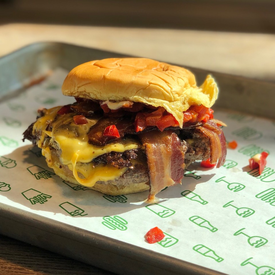 Double Smoke Shack Burger from Shake Shack - El Segundo on #foodmento http://foodmento.com/dish/47724