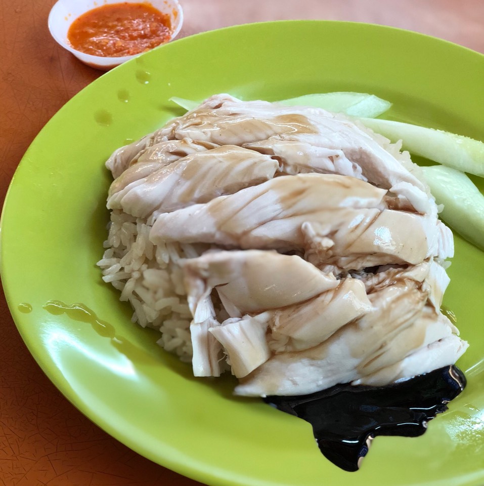 Chicken Rice @ Tian Tian Hainanese Chicken Rice #11, #12 at Maxwell Food Centre on #foodmento http://foodmento.com/place/1236