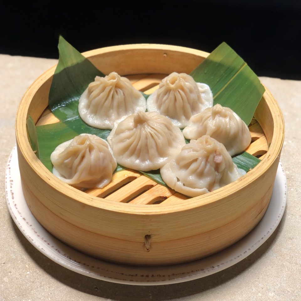 Crab & Pork Soup Dumplings (Xiao Long Bao) from My Little Dumpling (CLOSED) on #foodmento http://foodmento.com/dish/48011
