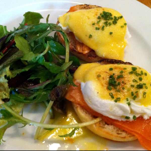 Eggs Benedict with Salmon at Graze on #foodmento http://foodmento.com/place/124