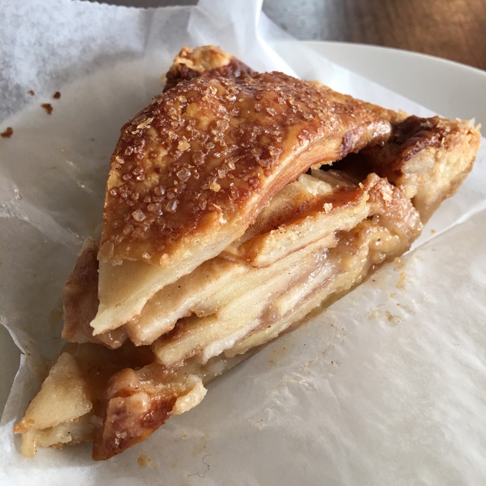 Salted Caramel Apple Pie at Four & Twenty Blackbirds on #foodmento http://foodmento.com/place/1250