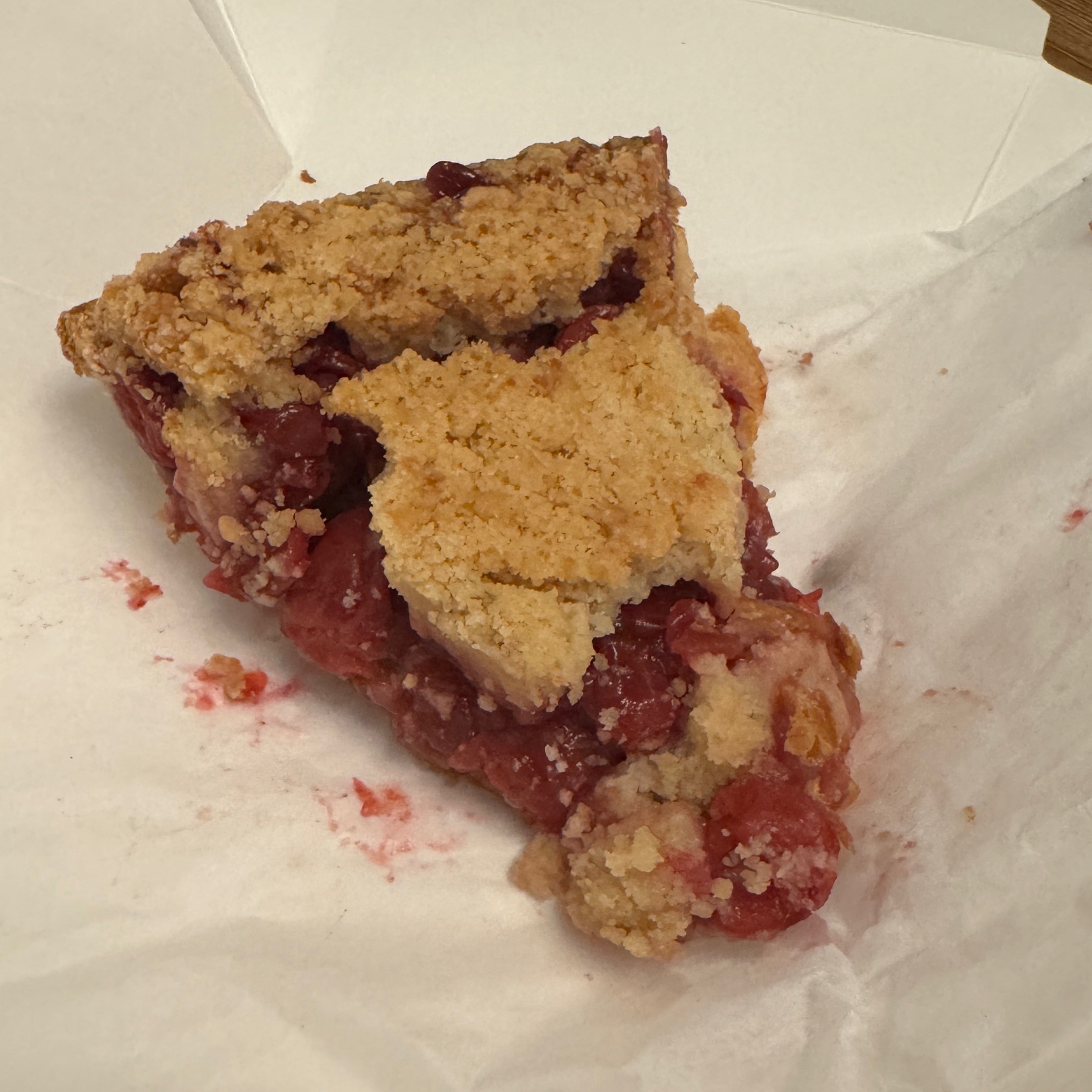 Cherry Pie $6.50 at Four & Twenty Blackbirds on #foodmento http://foodmento.com/place/1250