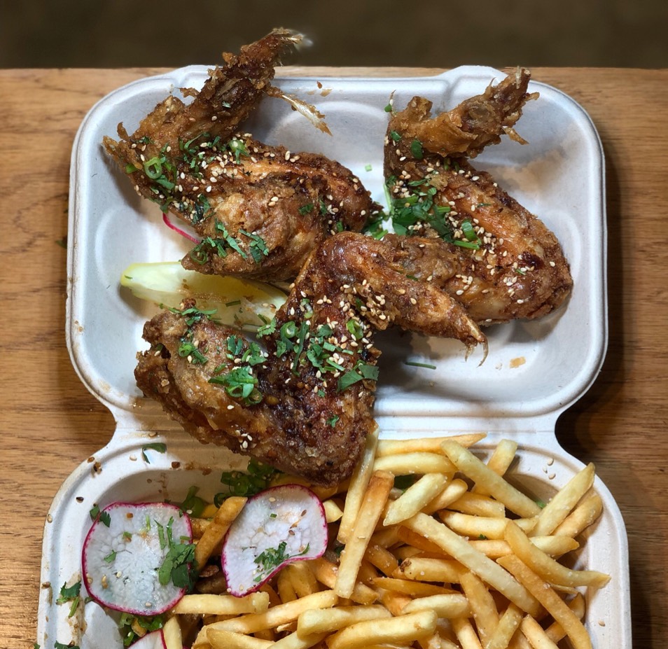 Korean Fried Chicken & Fries on #foodmento http://foodmento.com/dish/48734