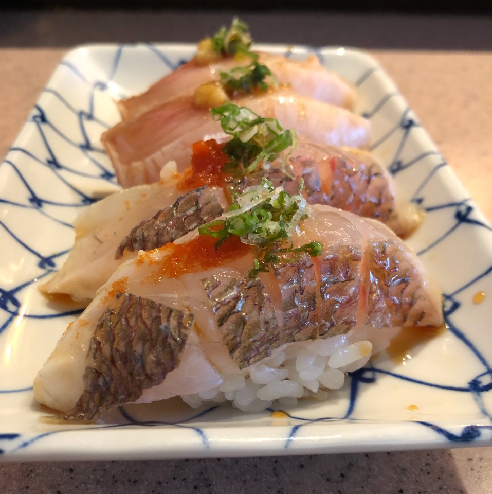 Madai (Sea Bream) at Hide Sushi on #foodmento http://foodmento.com/place/12647
